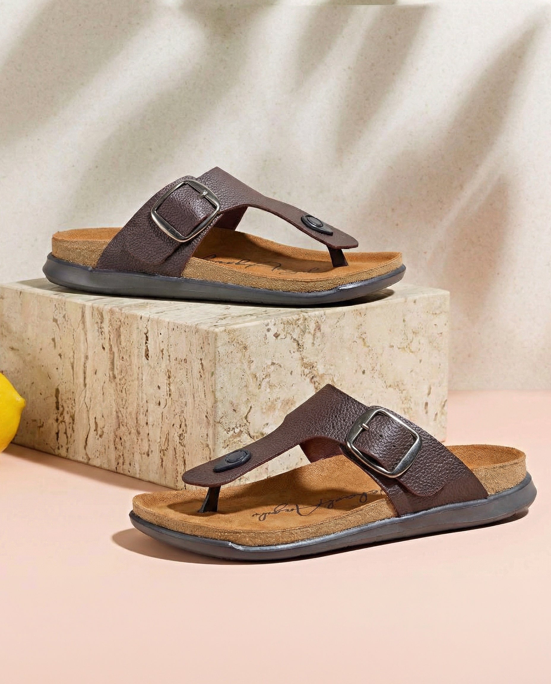 Valeria Sandals Brown