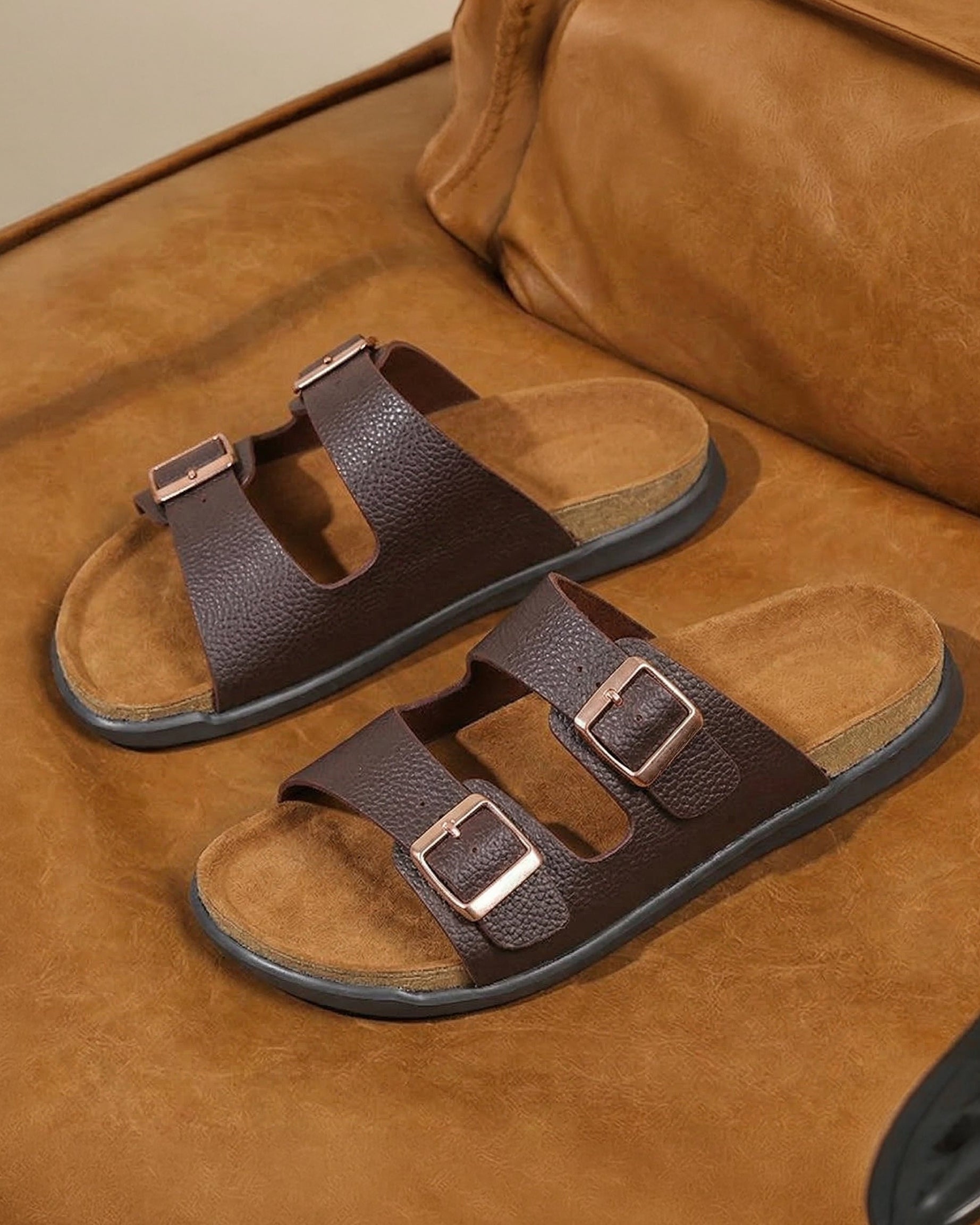 Vilma Sandals Brown