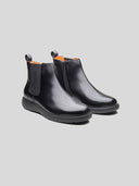 Moreno Leather Boots Black