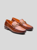 Renato Leather Loafers Slip-on Shoe Tan