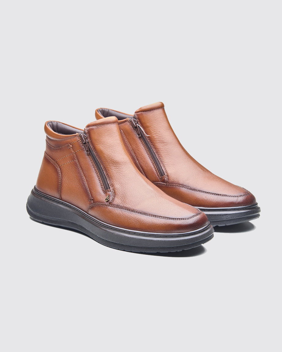 Ricci Leather Formals Tan