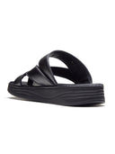 Vincen Leather Sandals Black