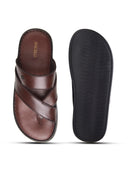 Valerio Leather Sandals Brown