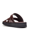 Valerio Leather Sandals Brown