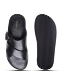 Vasco Leather Sandals Black