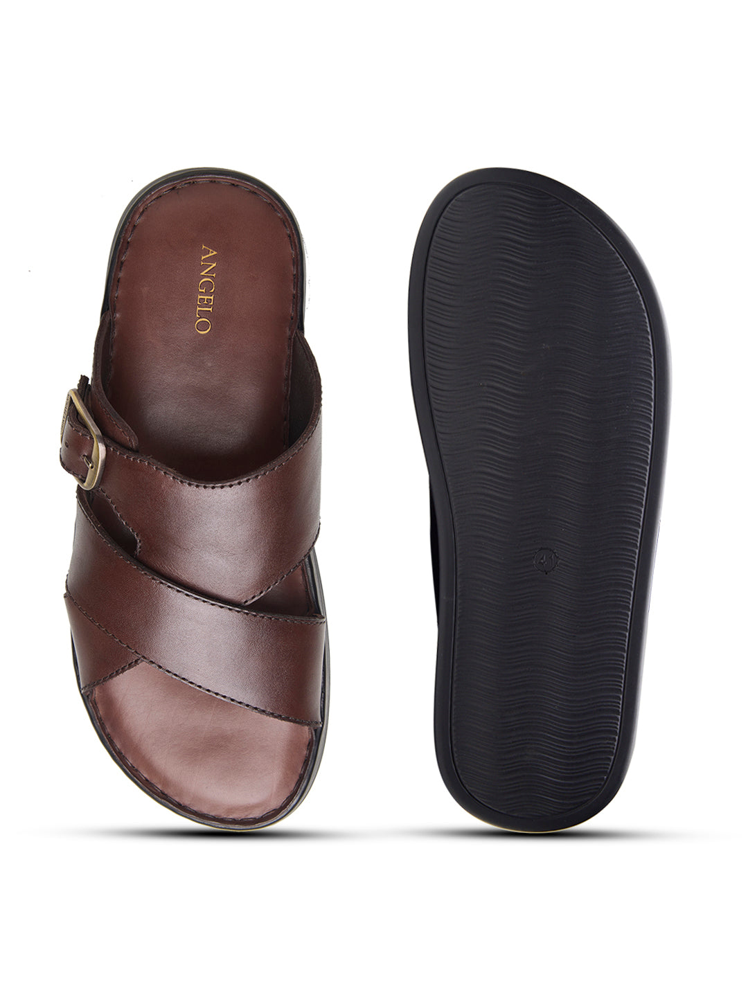 Vasco Leather Sandals Brown