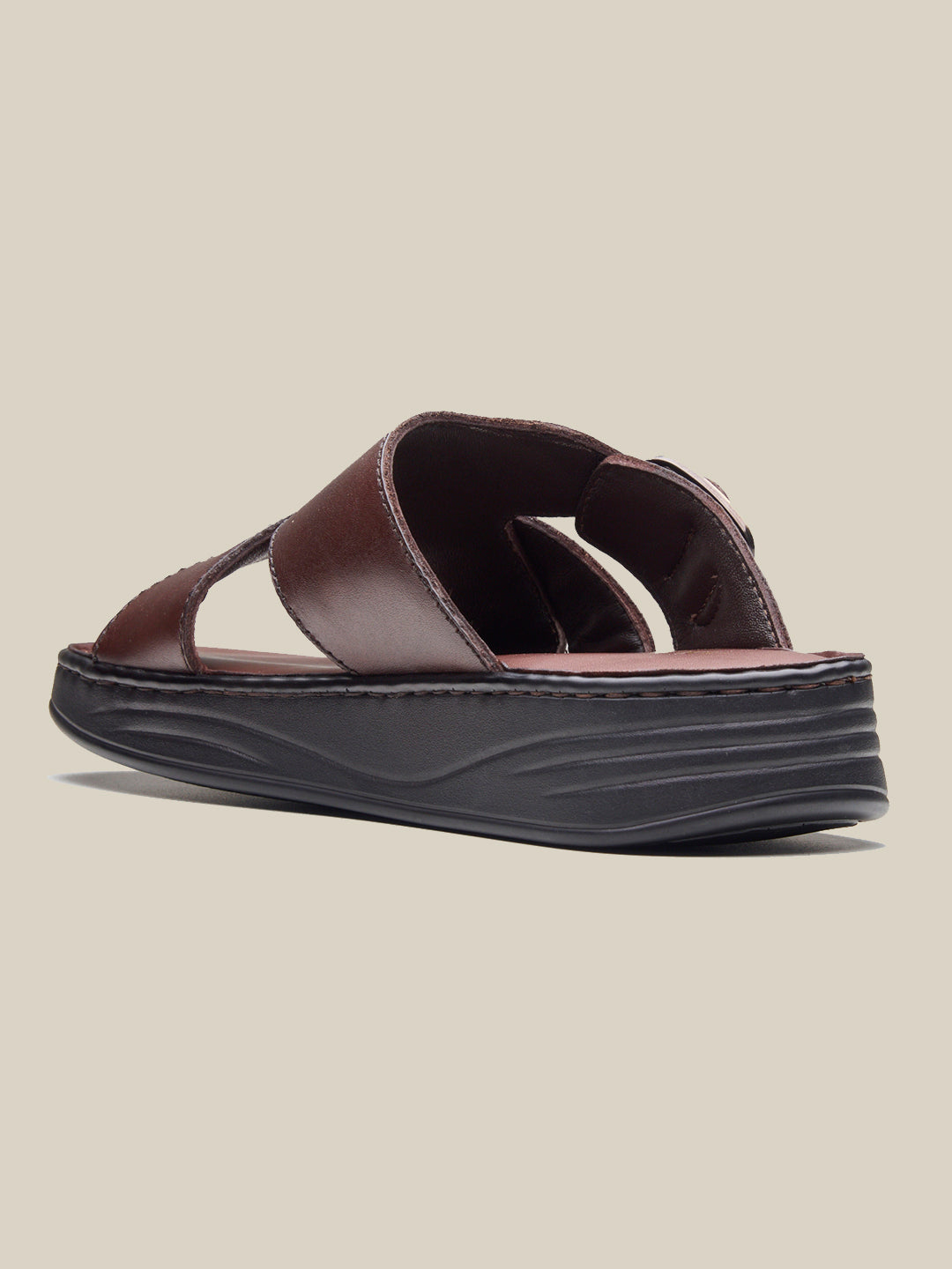 Vasco Leather Sandals Brown