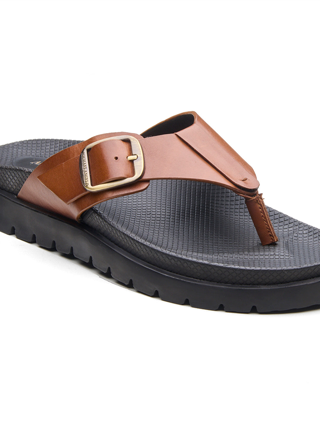 Venturo Leather Sandals Tan
