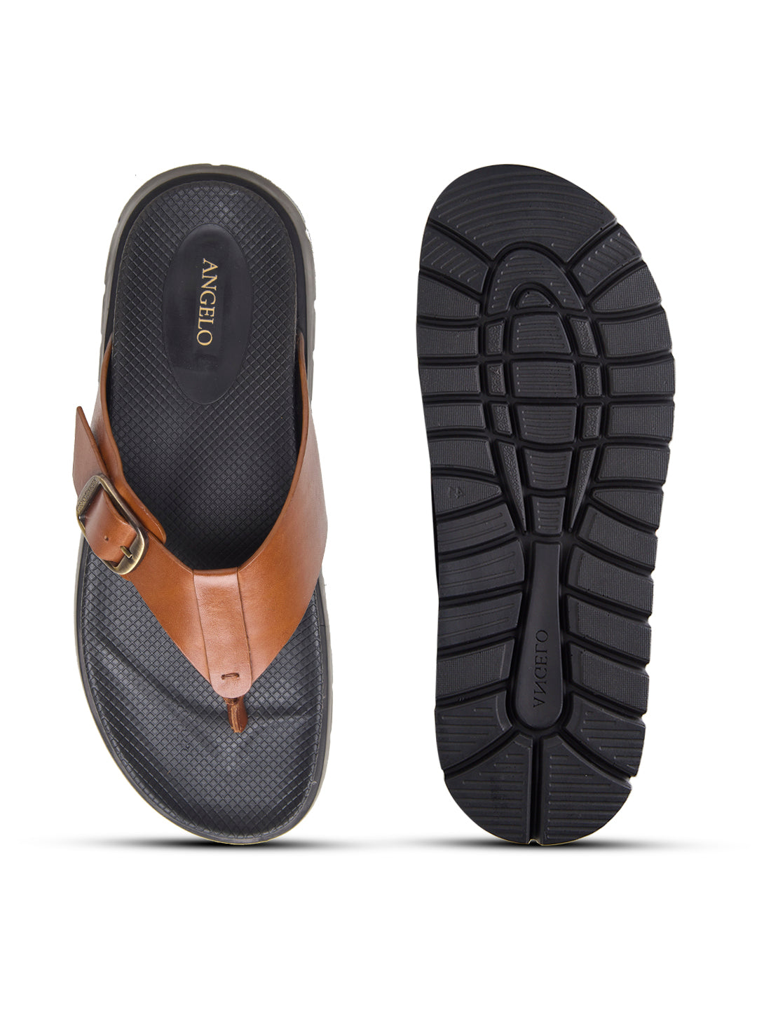 Venturo Leather Sandals Tan