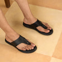 Vidal Leather Sandals Black