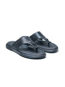 Vidal Leather Sandals Black