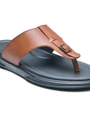 Vidal Leather Sandals Tan