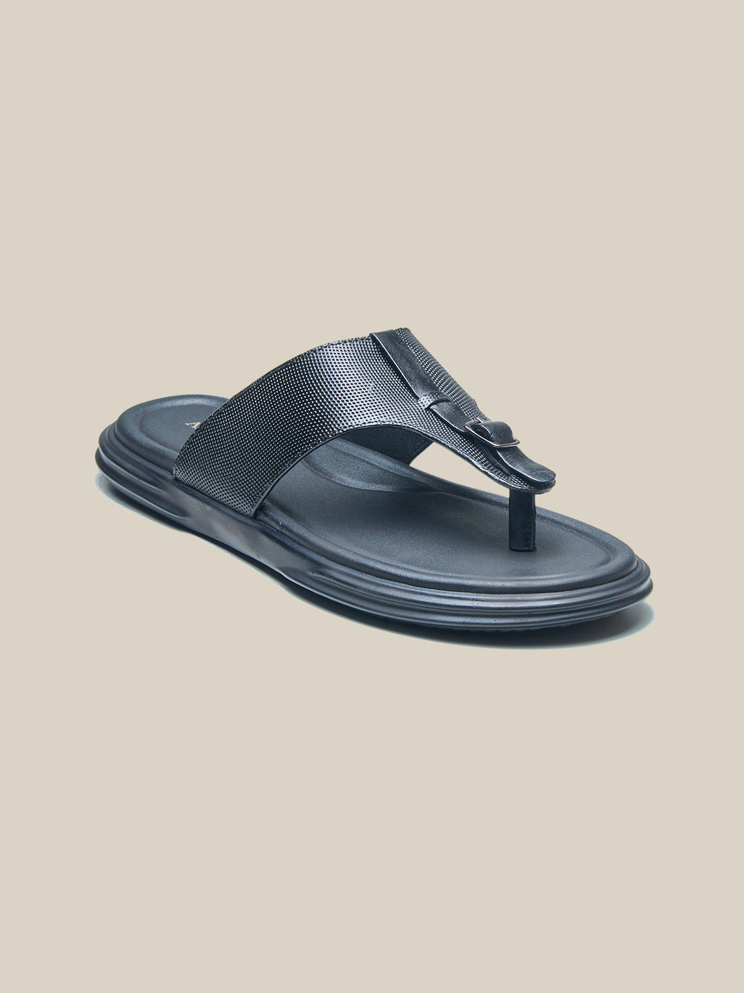 Vidal Leather Sandals Black