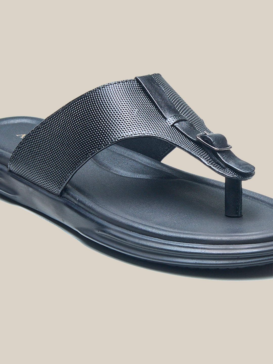 Vidal Leather Sandals Black