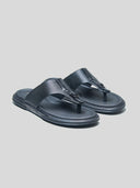 Vidal Leather Sandals Black