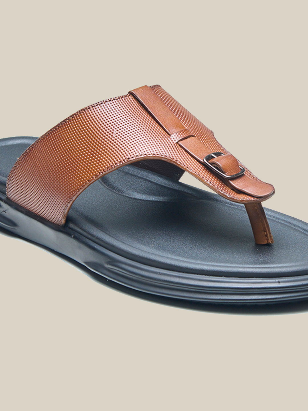 Vidal Leather Sandals Tan
