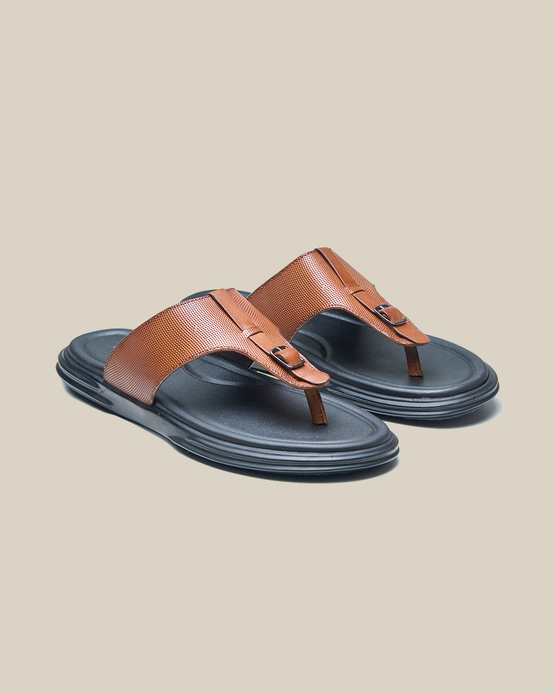 Vidal Leather Sandals Tan