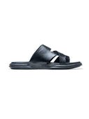 Vidiano Leather Sandals Black