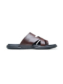 Vidiano Leather Sandals Brown