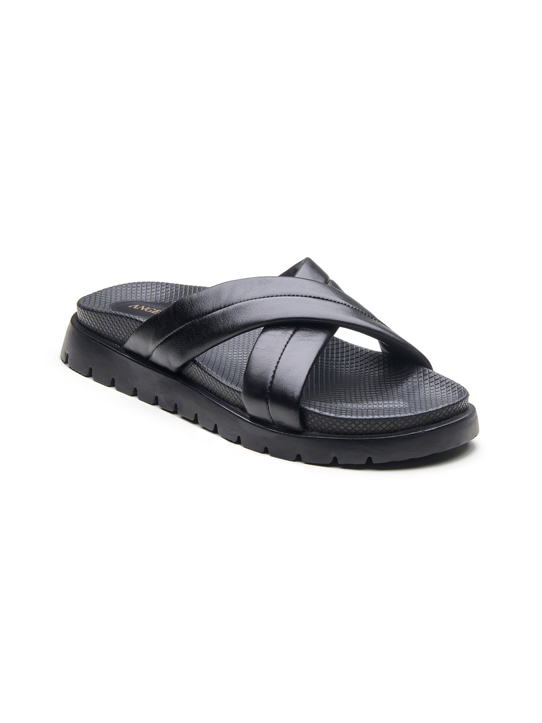 Vieri Leather Sandals Black