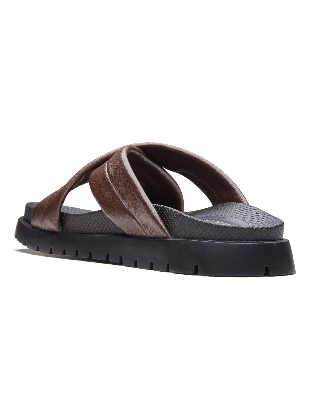 Vieri Leather Sandals Brown