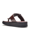 Vincen Leather Sandals Brown