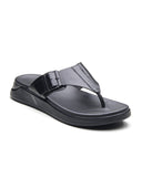 Virgil Leather Sandals Black