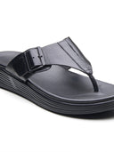 Virgil Leather Sandals Black