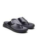Virgil Leather Sandals Black