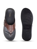 Virgil Leather Sandals Brown