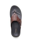 Virgil Leather Sandals Brown
