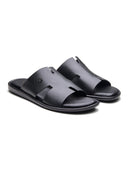 Vitale Leather Sandals Black