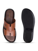 Vitale Leather Sandals Tan