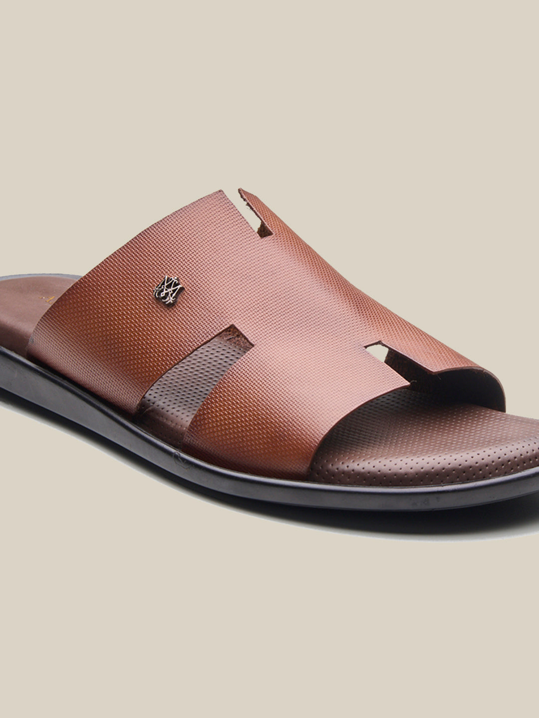 Vitale Leather Sandals Tan
