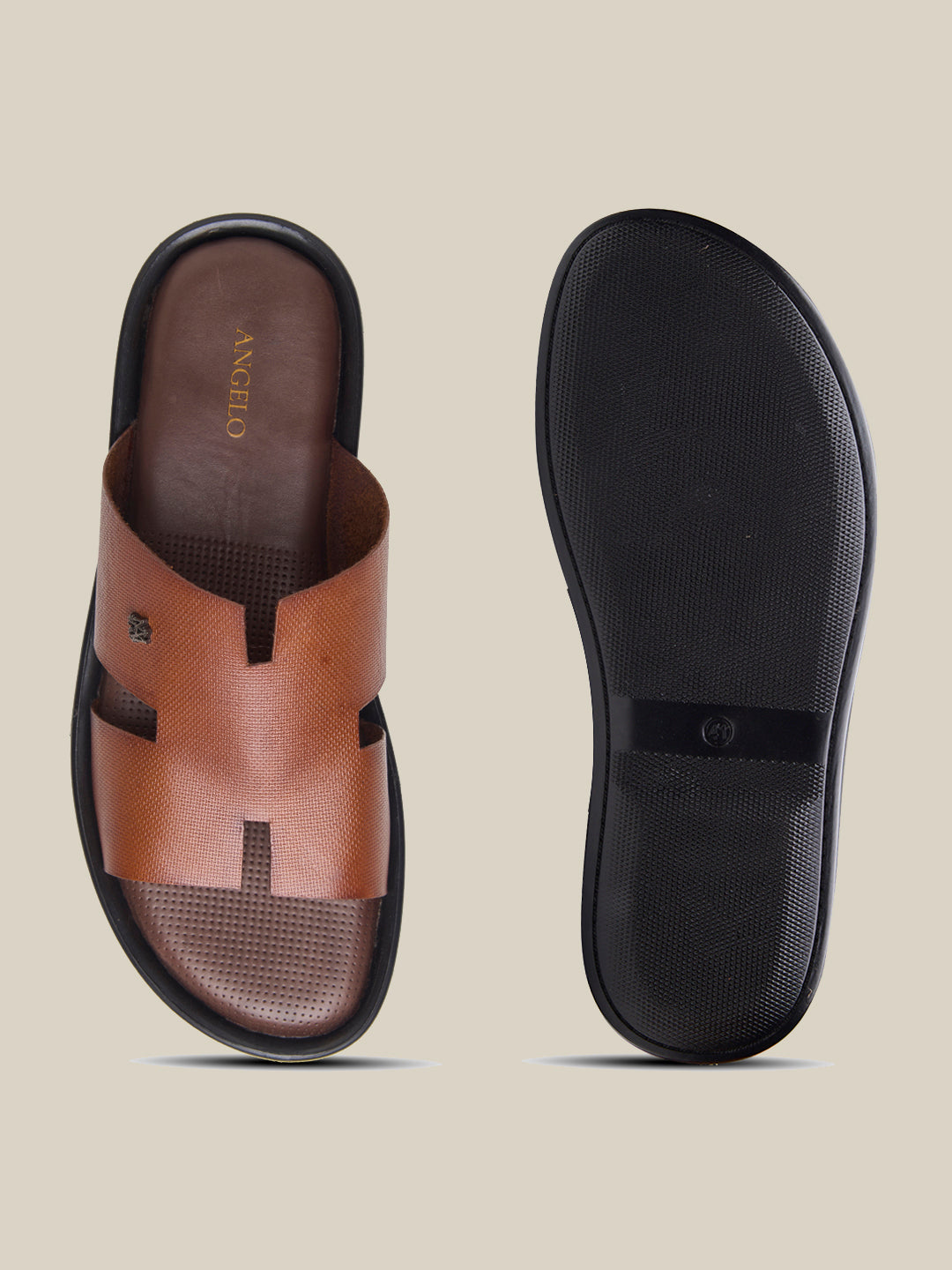 Vitale Leather Sandals Tan