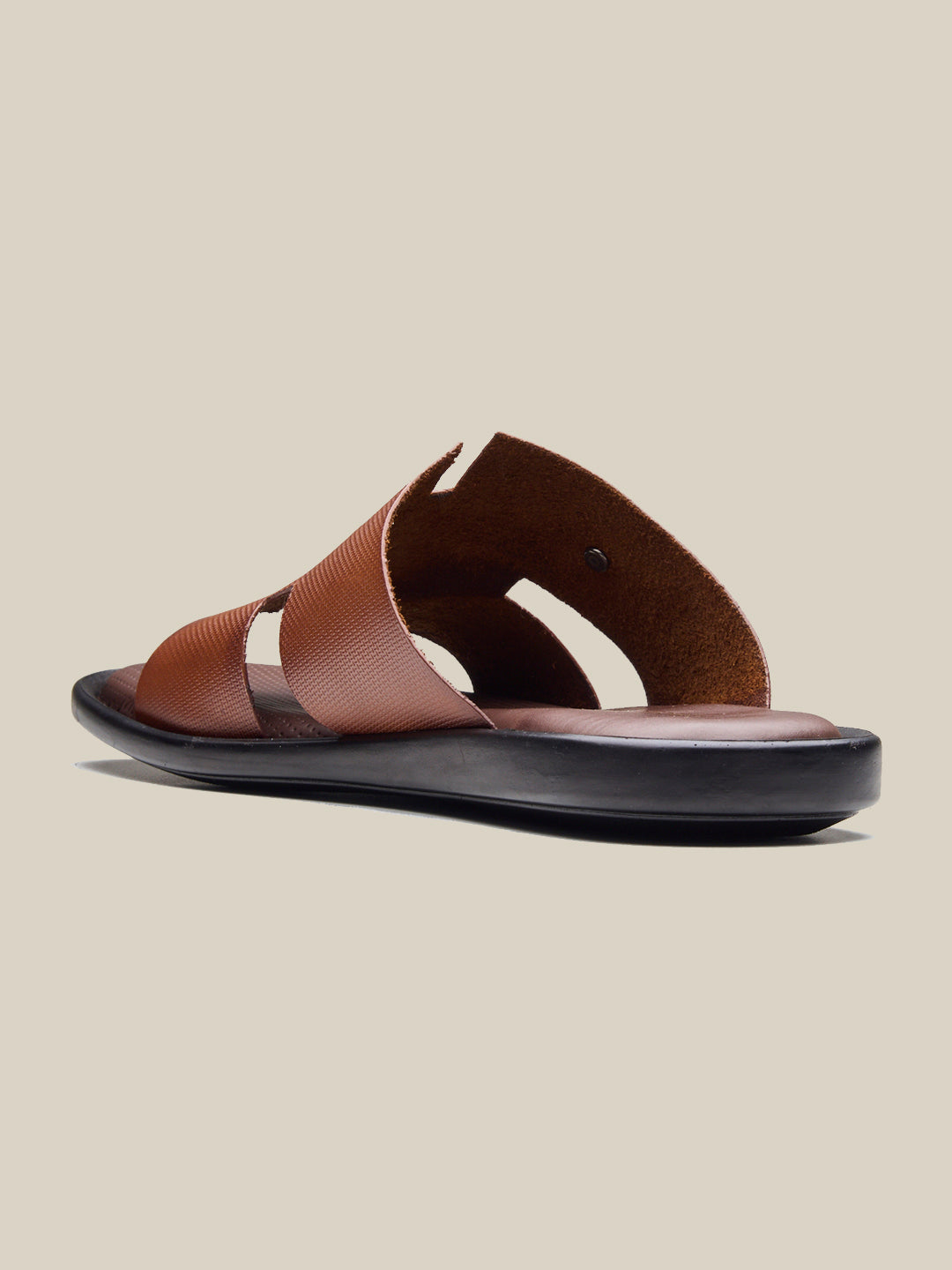 Vitale Leather Sandals Tan
