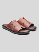 Vitale Leather Sandals Tan