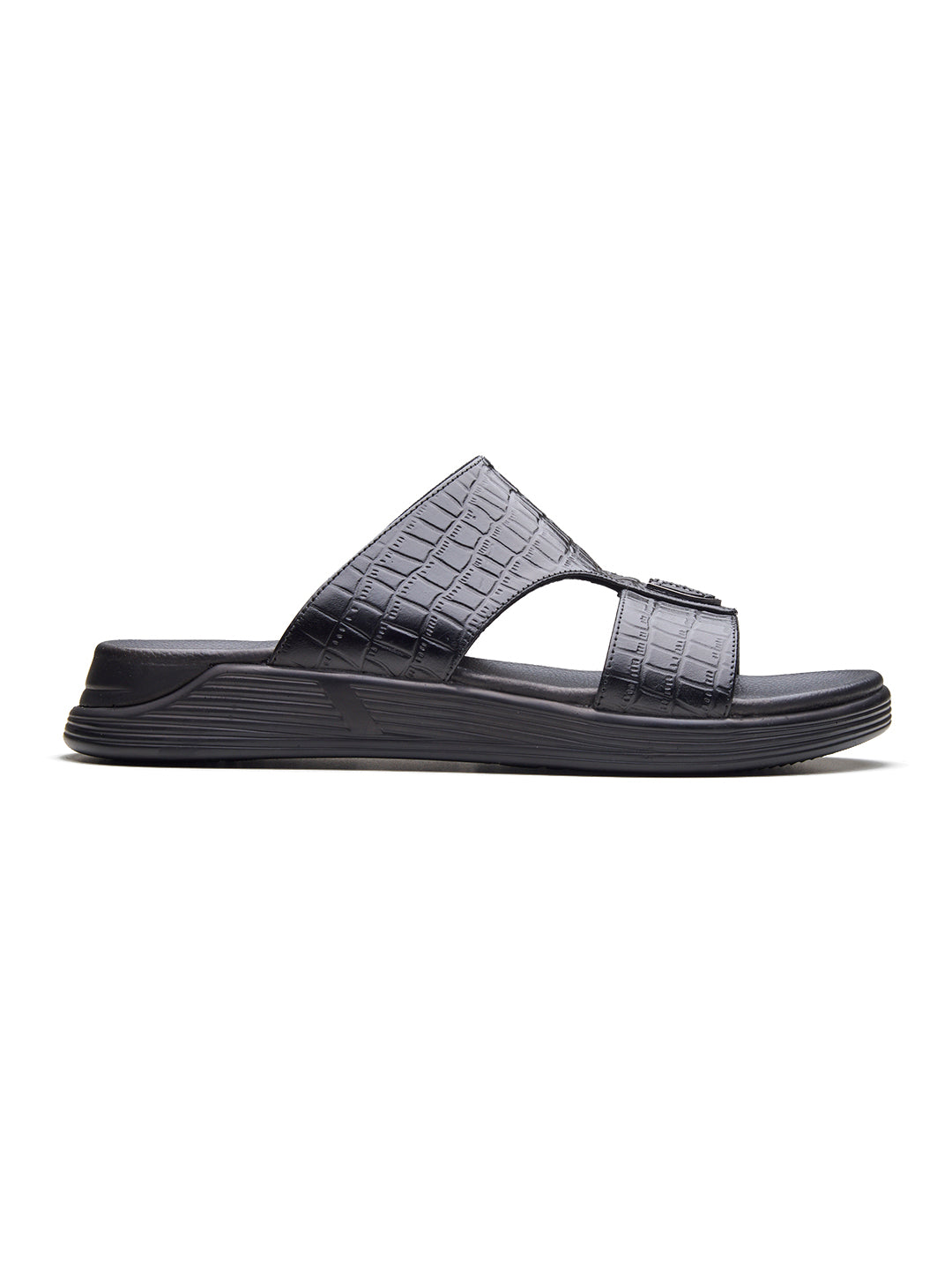 Vittor Leather Sandals Black