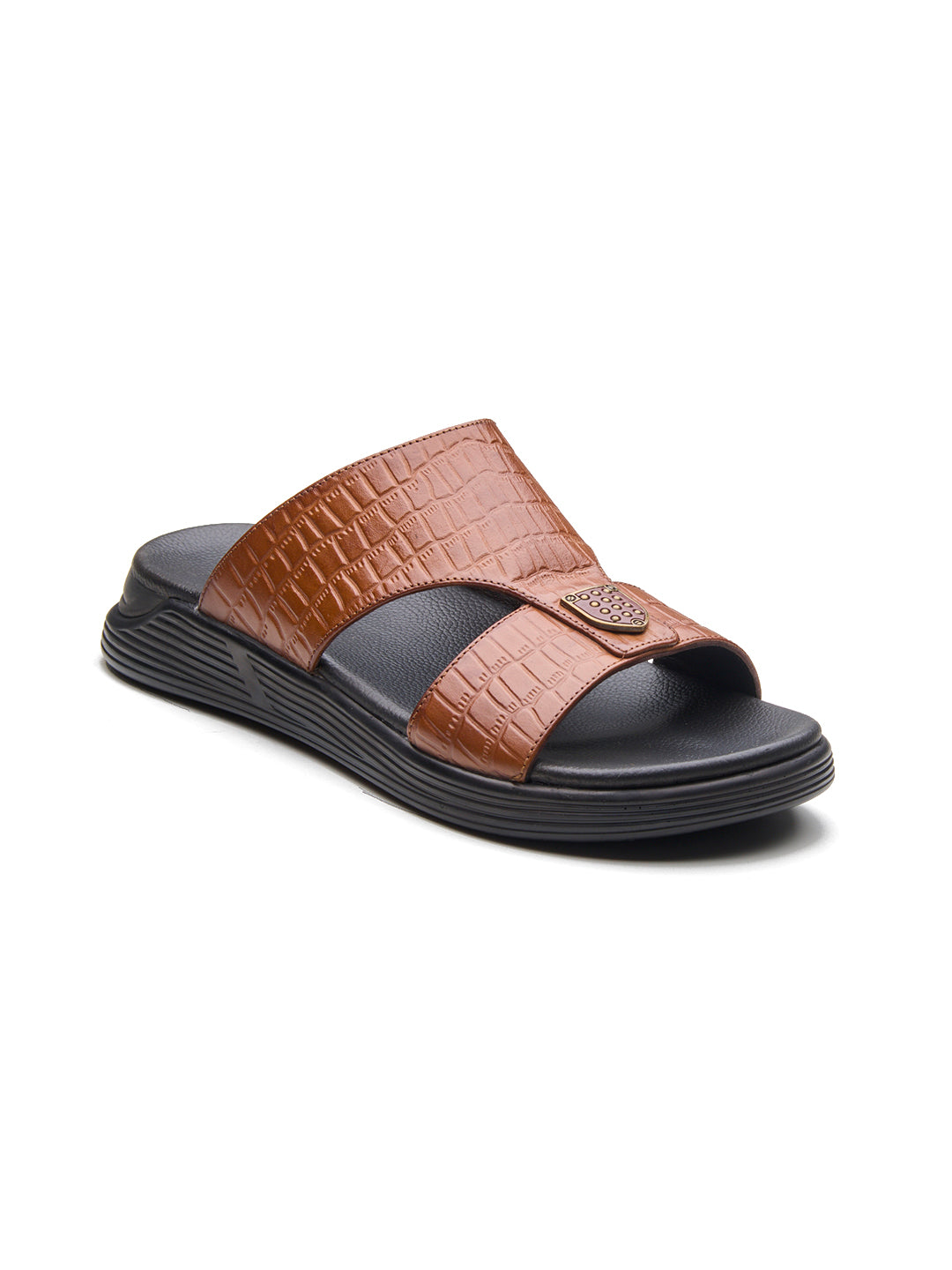 Vittor Leather Sandals Tan
