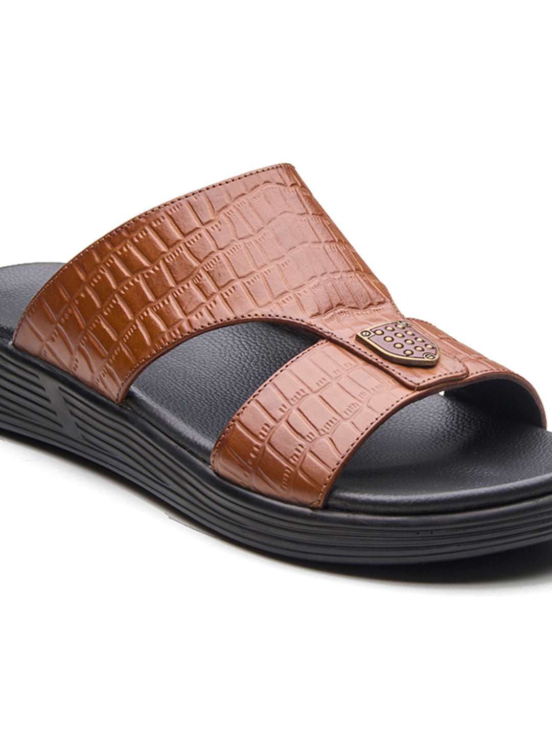 Vittor Leather Sandals Tan