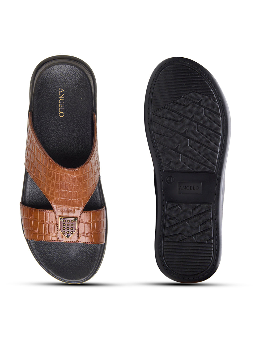 Vittor Leather Sandals Tan