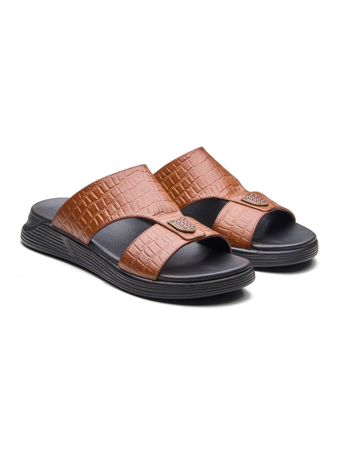 Vittor Leather Sandals Tan