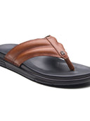 Viviano Leather Sandals Tan