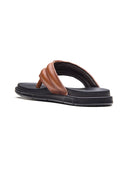 Viviano Leather Sandals Tan
