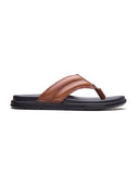 Viviano Leather Sandals Tan