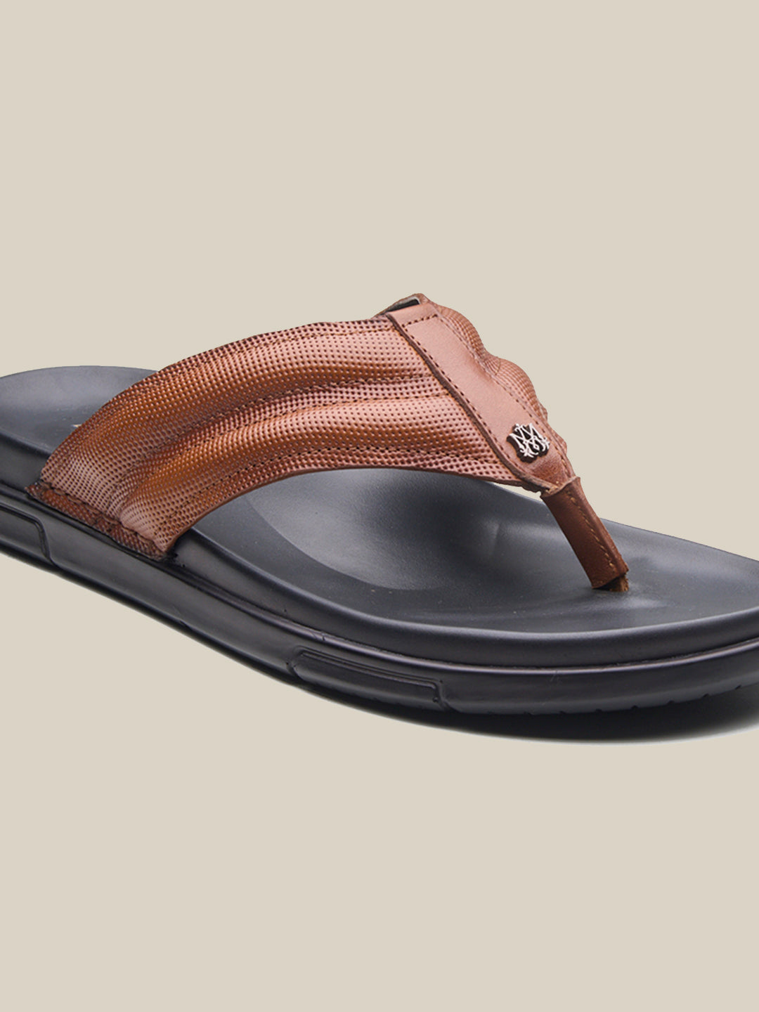 Viviano Leather Sandals Tan