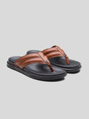 Viviano Leather Sandals Tan