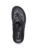 Viviano Leather Sandals Black