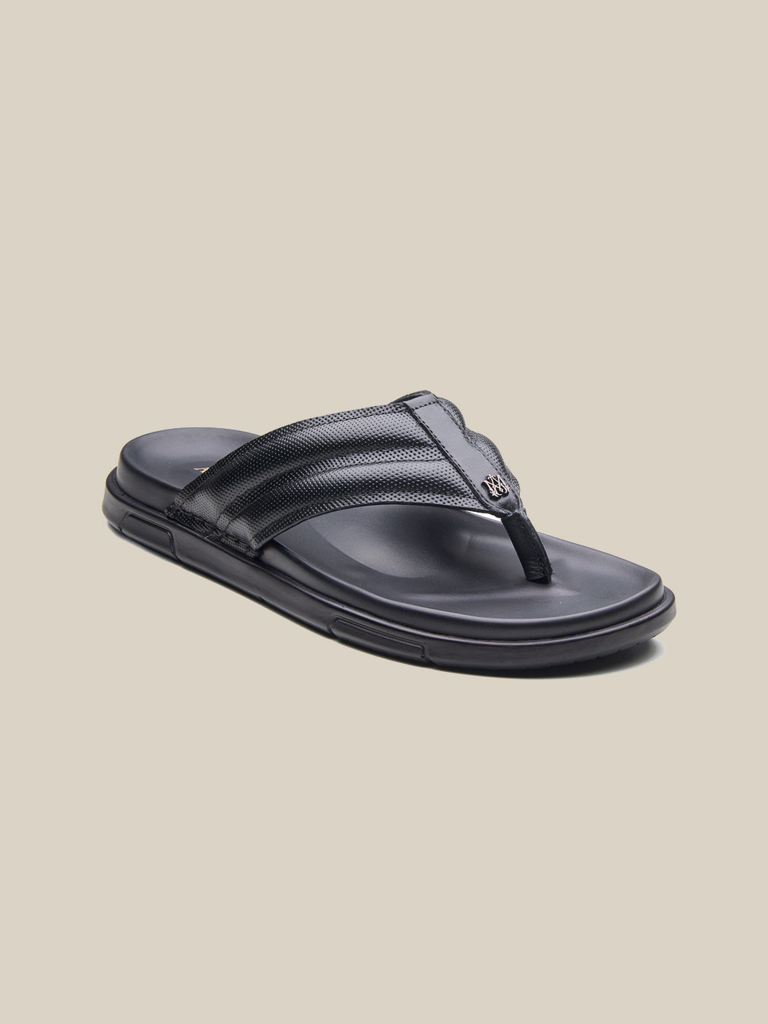 Viviano Leather Sandals Black