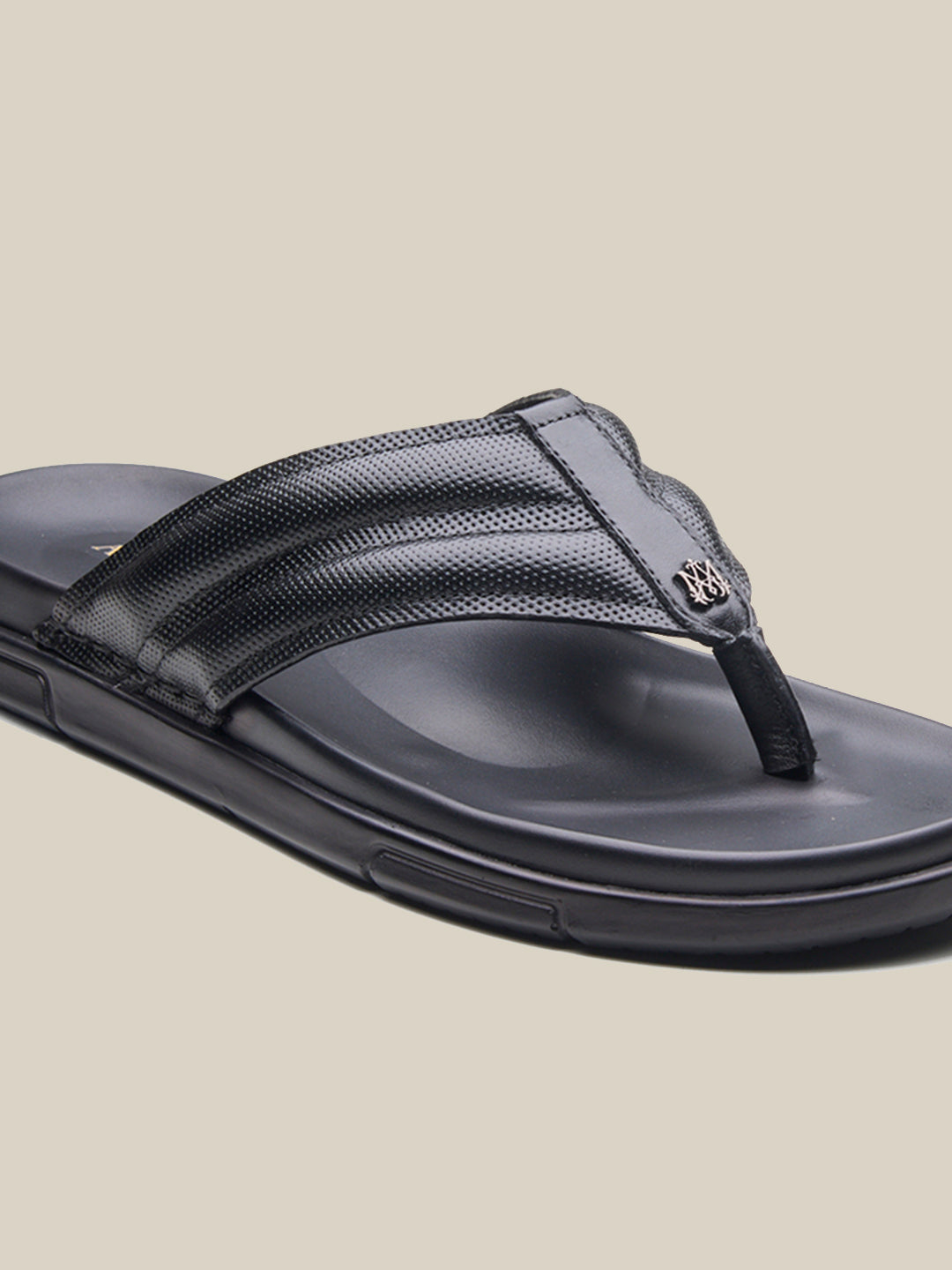 Viviano Leather Sandals Black
